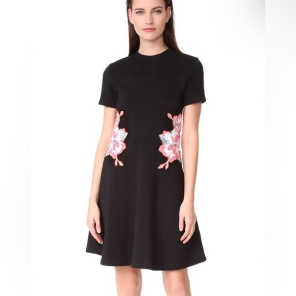 Carven Embroidered Mini Dress - Picture 1 of 10